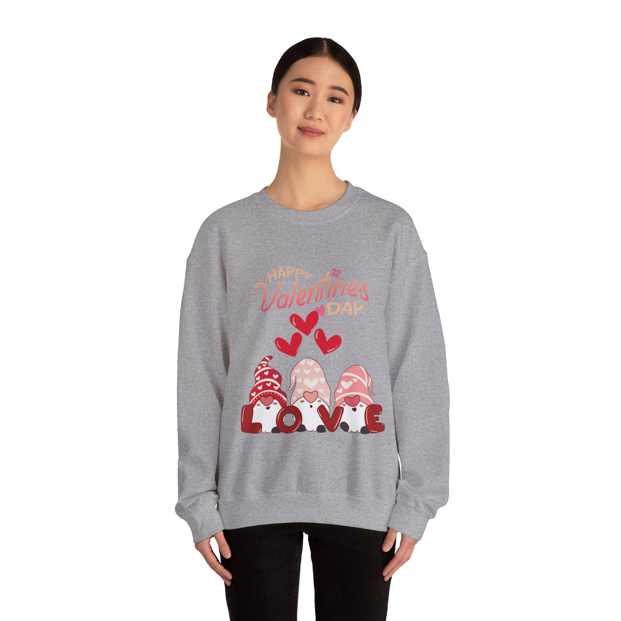 Happy Valentine's Day Sweatshirt - Cozy, Stylish, and Perfect for Romance