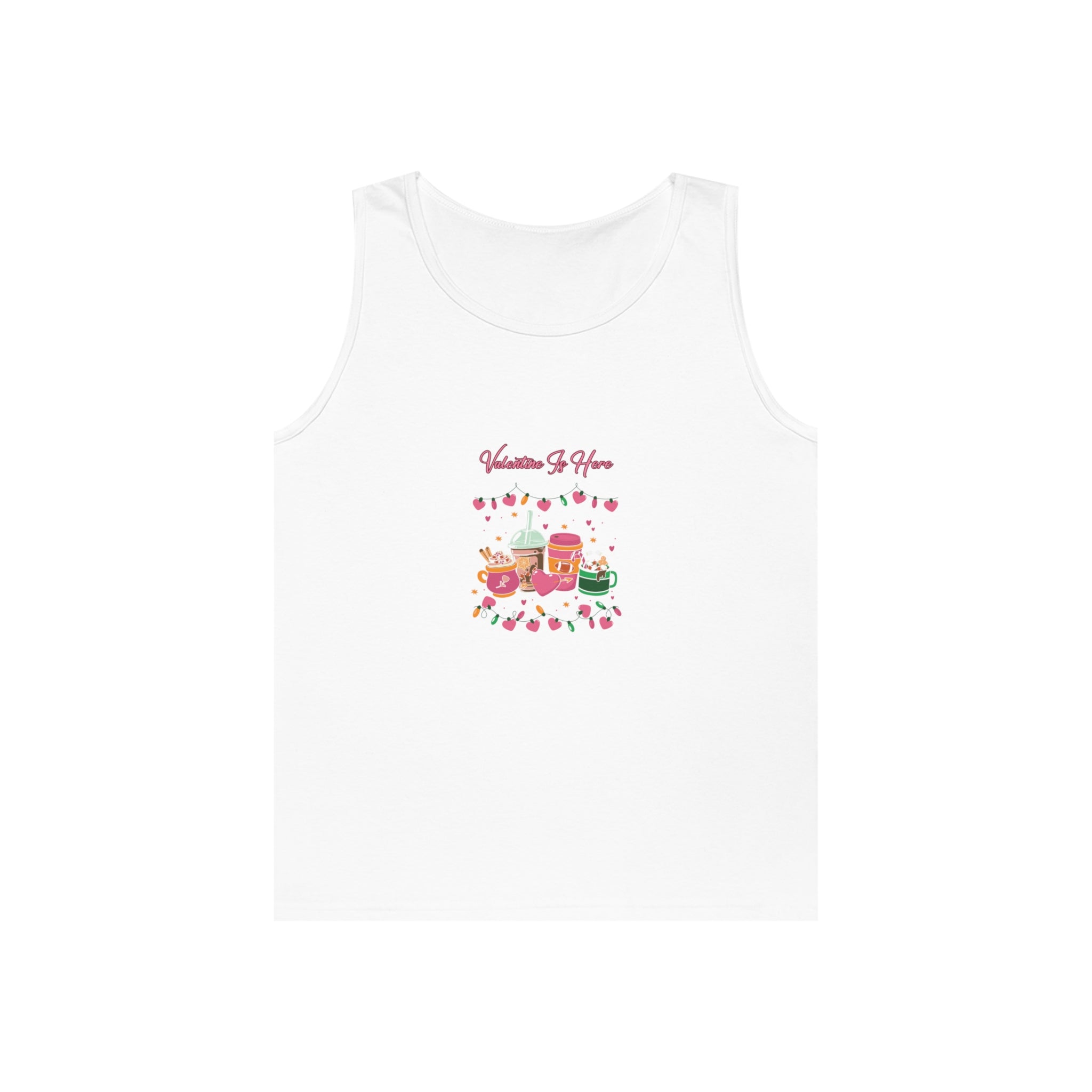 Valentine is Here Tank Top - Express Your Passion with Style