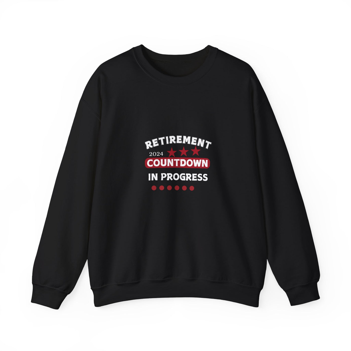 Retirement 2024 Countdown in Progress Sweatshirt - Celebrate the Journey