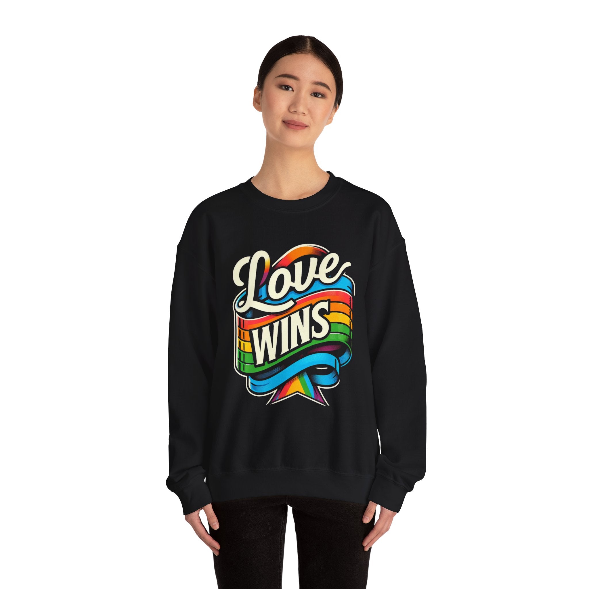 Love Wins Sweatshirt - Spread Love and Style with Our Trendy Statement Piece