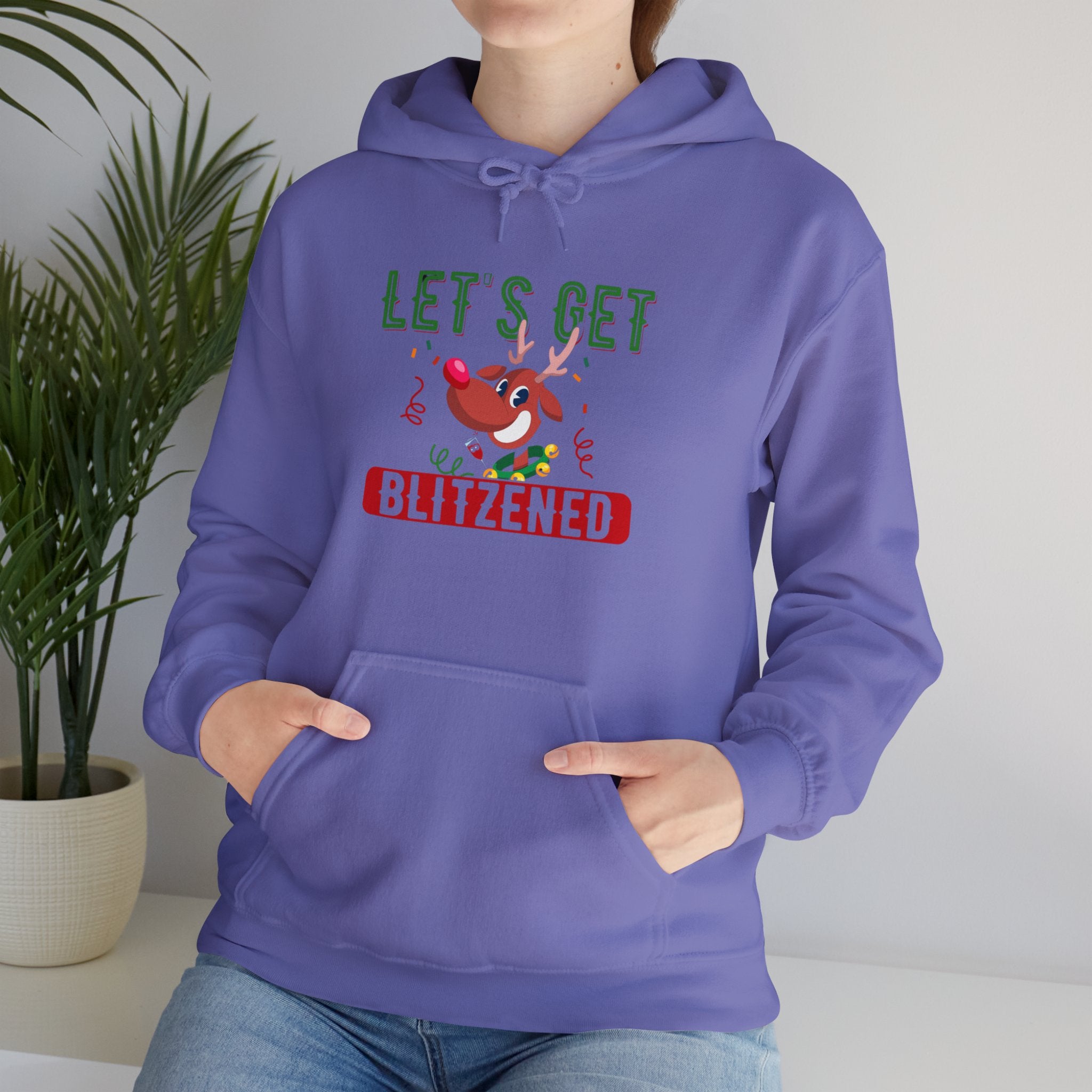 Let's Get Blitzened  Christmas Sweater for Men and Women,  Men and Womens Christmas sweatshirts, Christmas party top