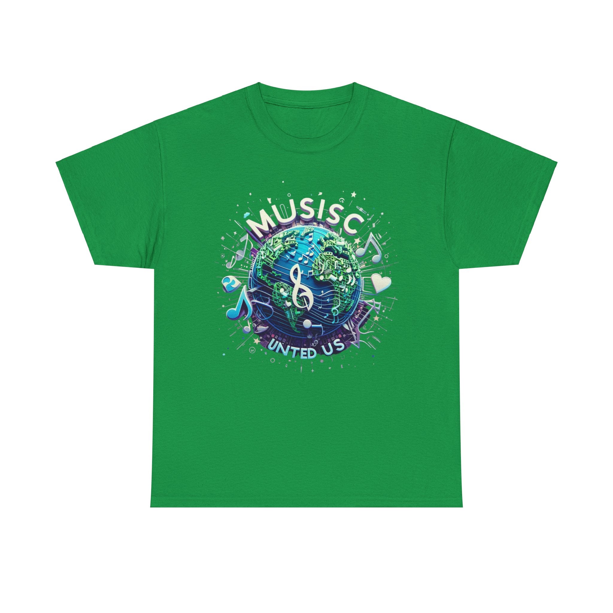 Harmony in Threads: Music Unite Us T-Shirt - Uniting Melodies in Style