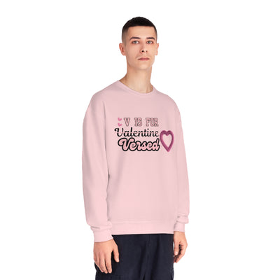 V Is For Valentine Versed Sweatshirt: A Literary Twist For Lovebirds