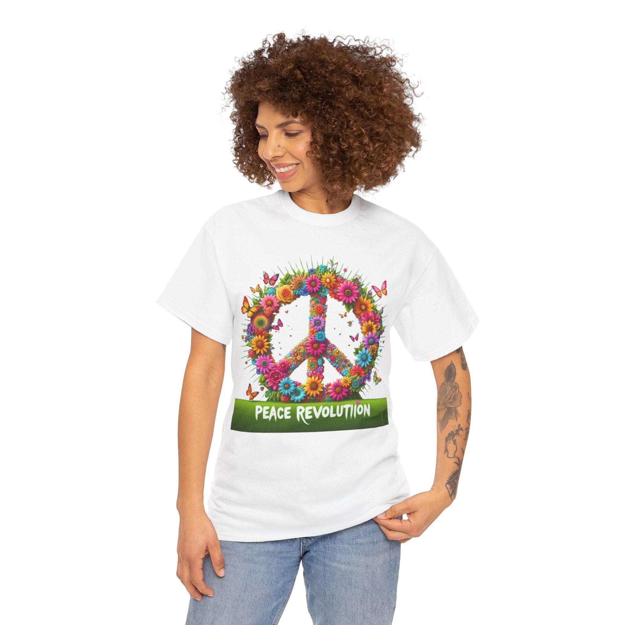 Zen Vibes Peace Revolution T-Shirt: Spread Serenity and Style