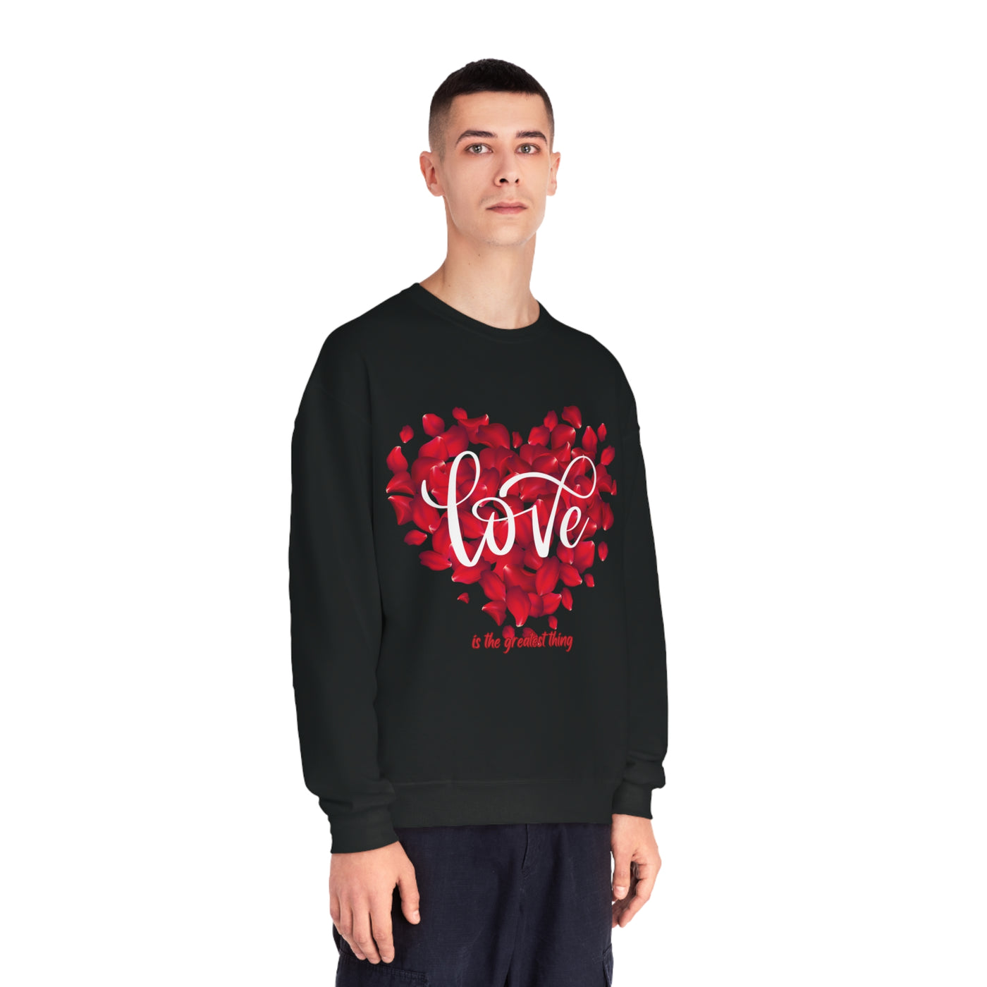 Love is the Greatest Thing Valentine's Day Sweatshirt - Cozy & Romantic Crewneck