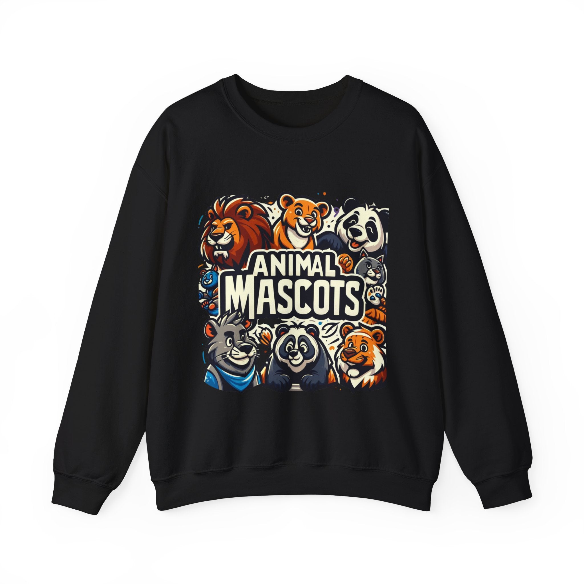 Wild Spirit Animal Mascots Sweatshirt: Embrace Nature's Essence in Style