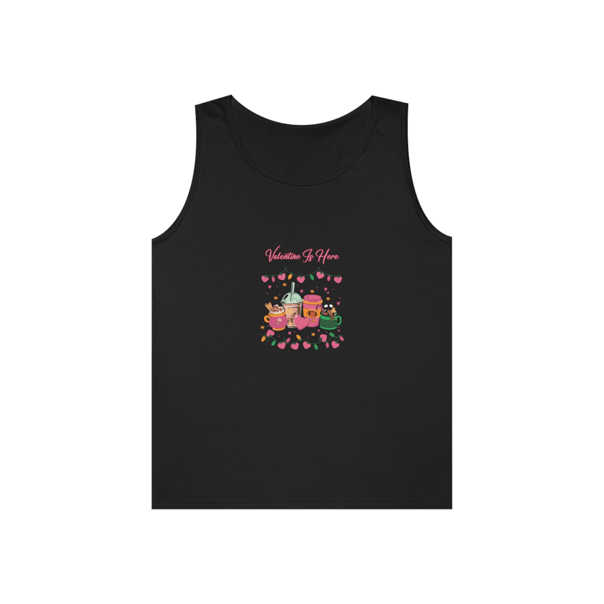 Valentine is Here Tank Top - Express Your Passion with Style