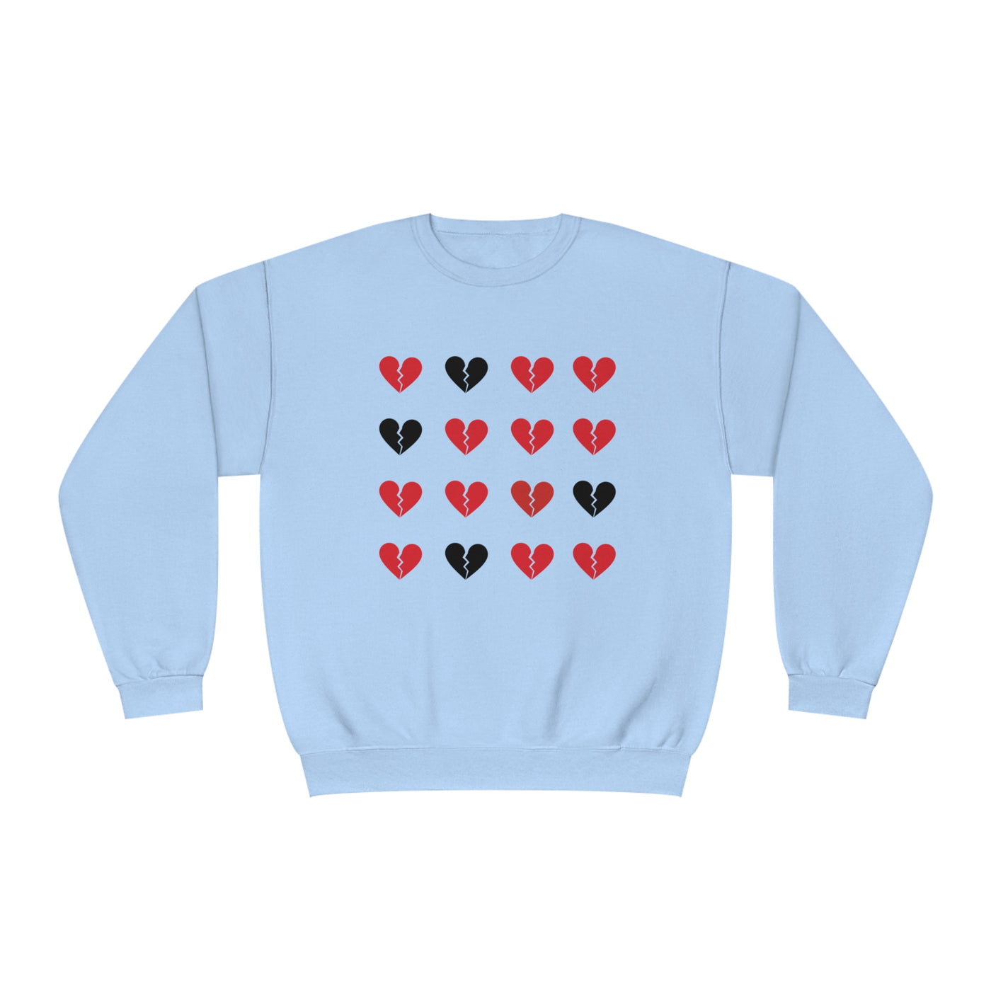 Broken Heart Valentine Sweatshirt - Funny Valentine's Day Gift for the Broken-Hearted