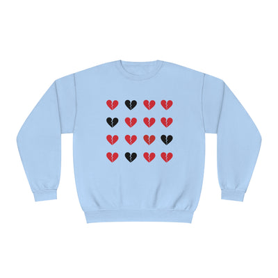 Broken Heart Valentine Sweatshirt - Funny Valentine's Day Gift for the Broken-Hearted