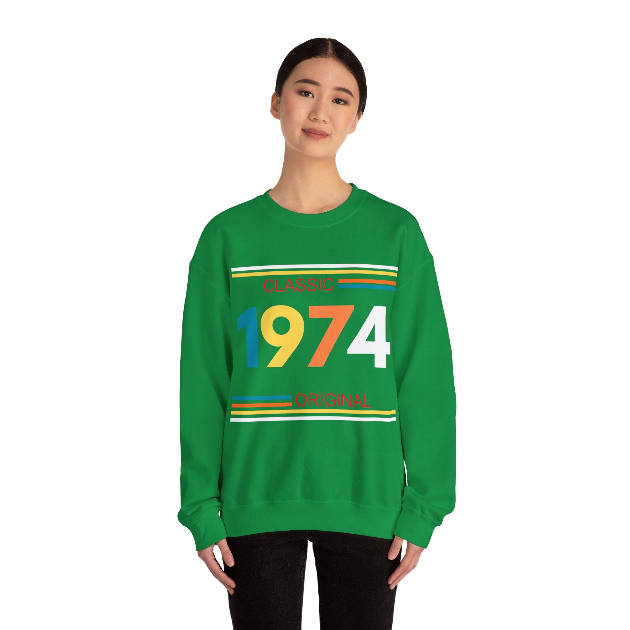 Classic 1974 Original Sweatshirt - Timeless Vintage Style & Comfort