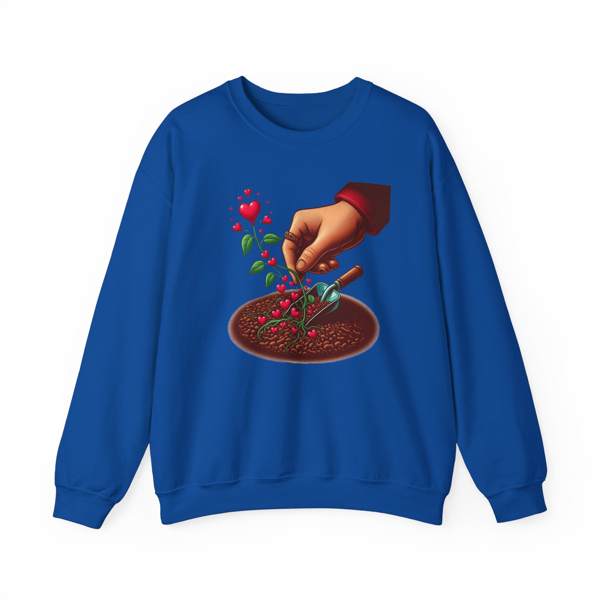 Plant Kindness, Grow Love Sweatshirt - Cultivate Compassion in Style"