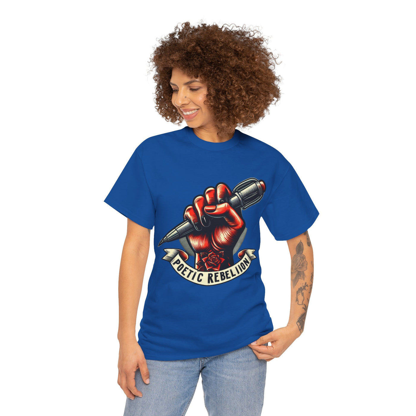 Poetic Rebellion T-Shirt: Wear Your Words