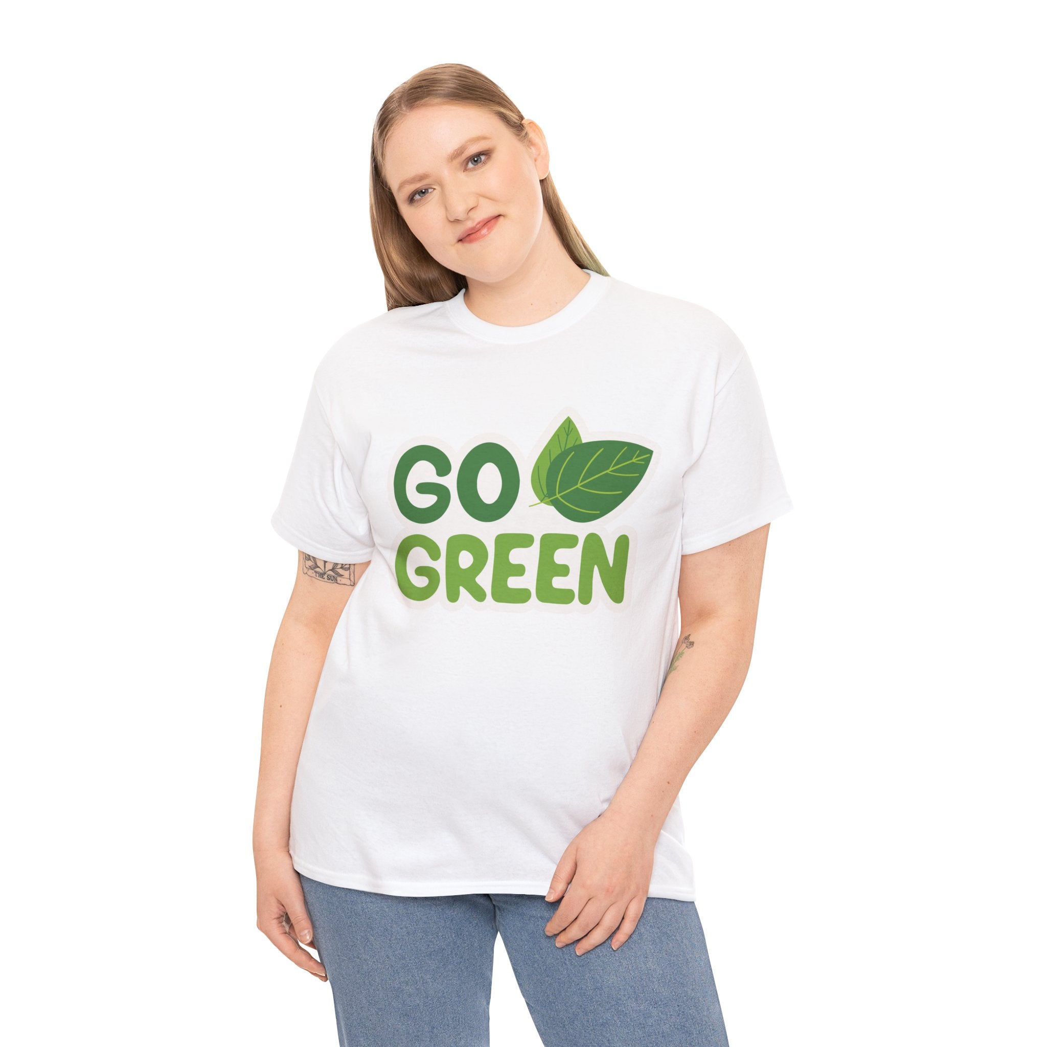 Earth Day Go Green T-Shirt: Eco-Friendly Tee for Environmental Enthusiasts