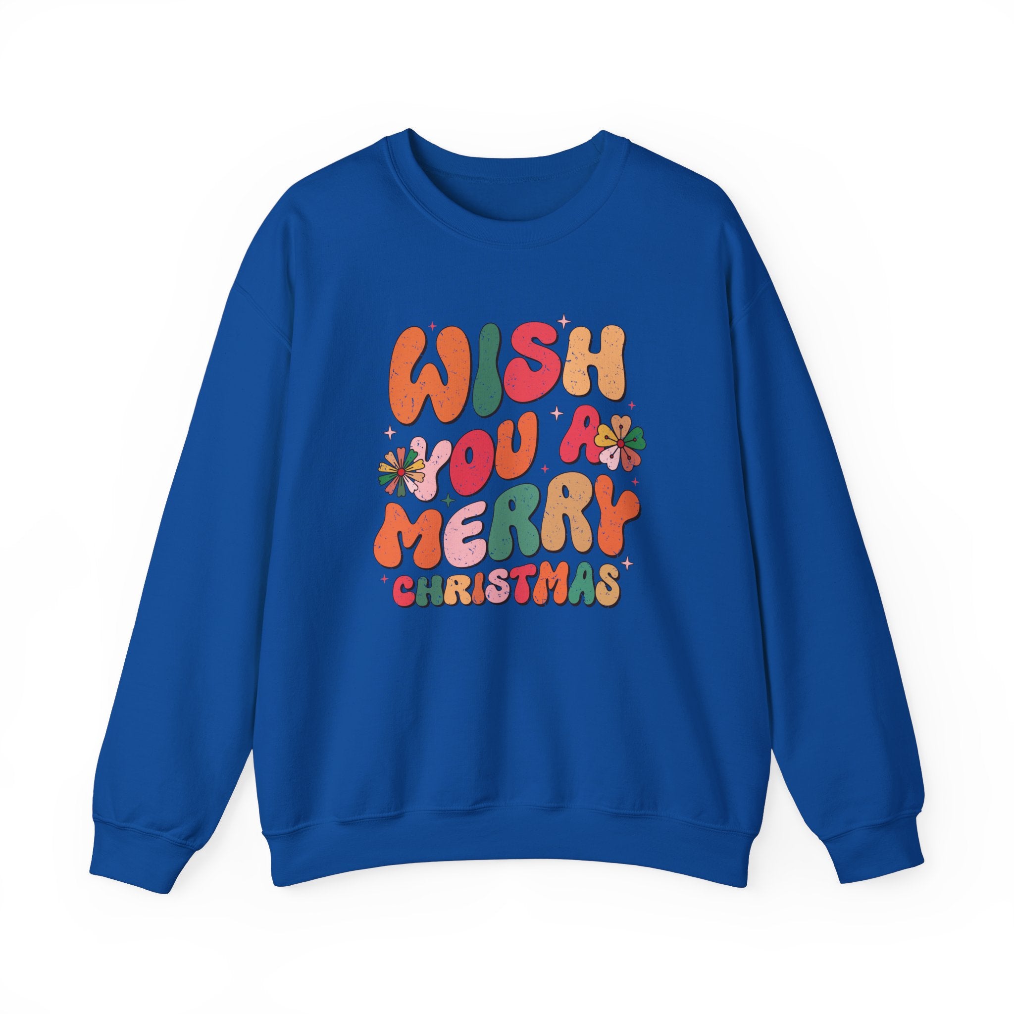 Cozy Christmas Wishes Sweatshirt: Spread Holiday Cheer in Style!