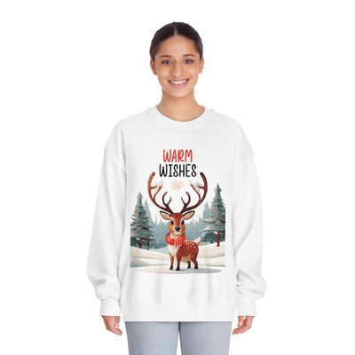 Warm Wishes Christmas Sweatshirt - Cozy Holiday Apparel