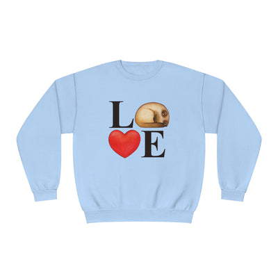 Product Title:  "Love Sweatshirt: Cozy and Romantic Valentine's Day Sweatshirt