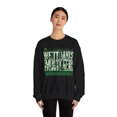 Nature's Call: Wetland Matters Sweatshirt - Eco-Friendly Apparel