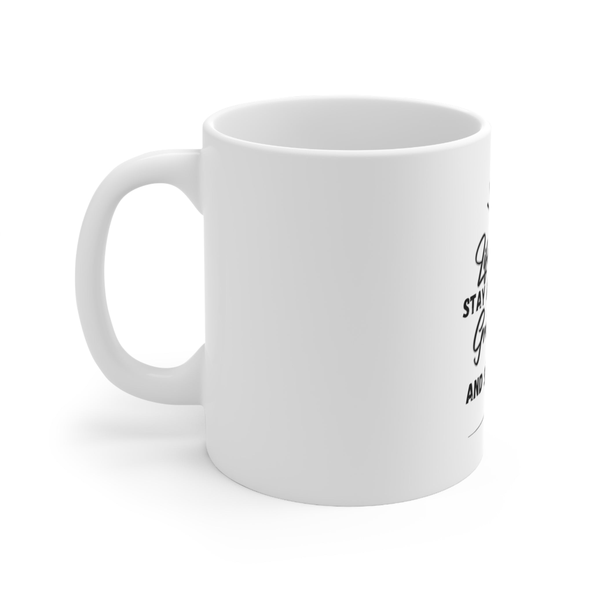 Life is Short, Stay Awake for It - Grab a Cup and Seize the Day Mug