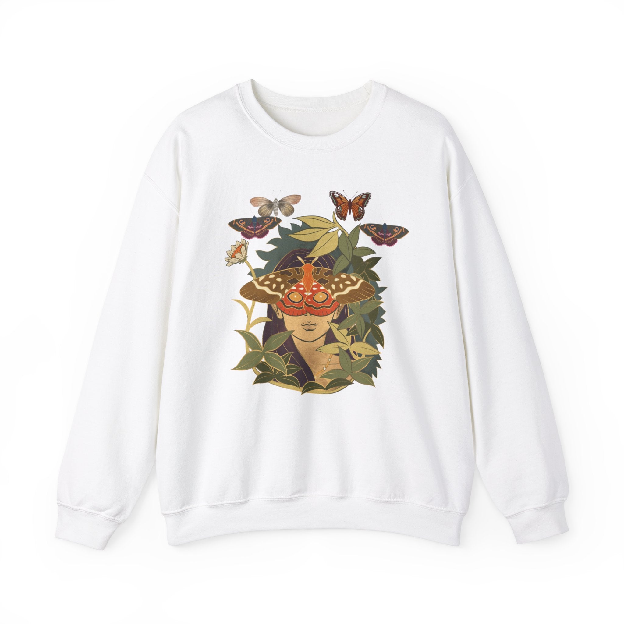 Elegant Vintage Moths Sweatshirt: Timeless Style & Comfort