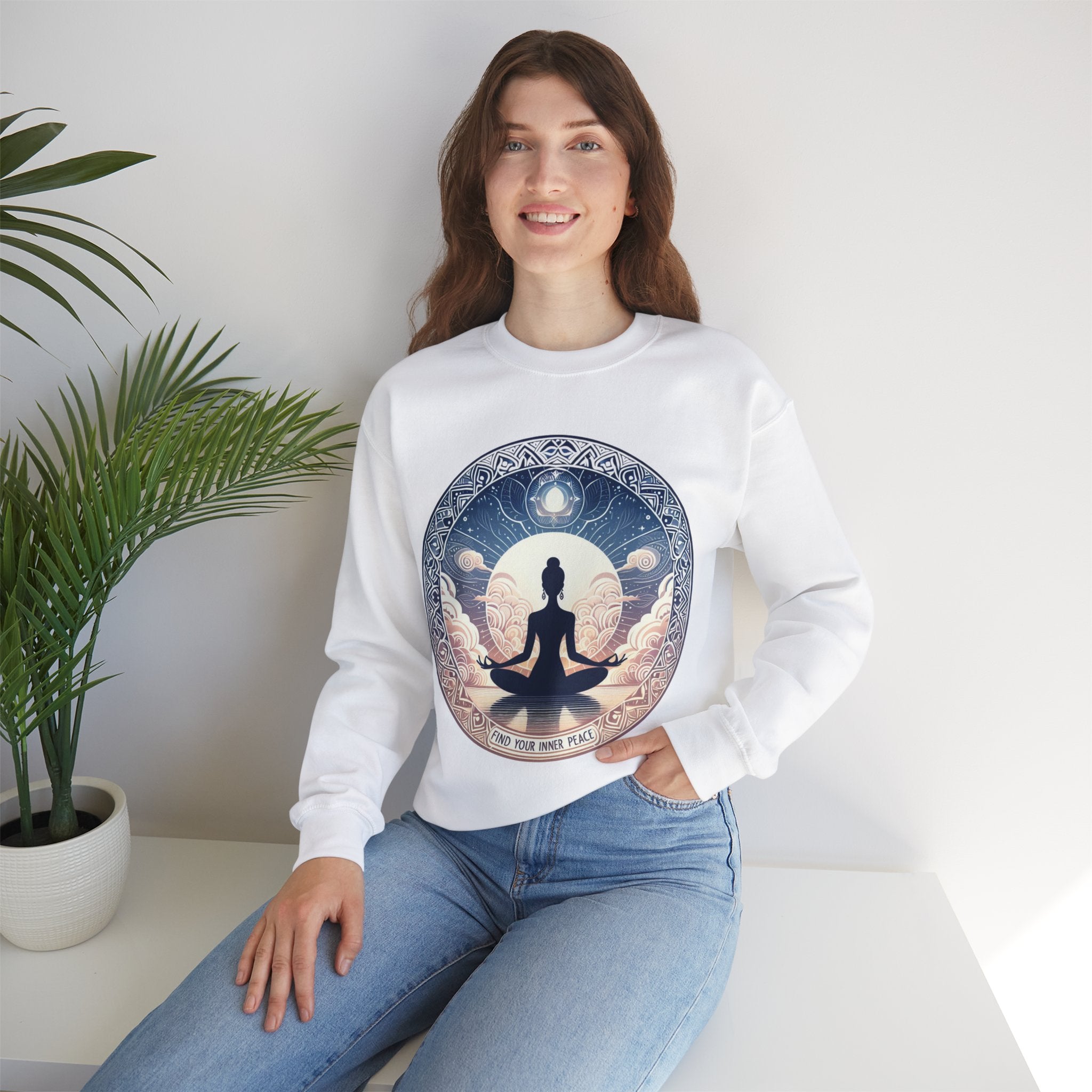 Tranquil Harmony: Find Your Inner Peace Sweatshirt