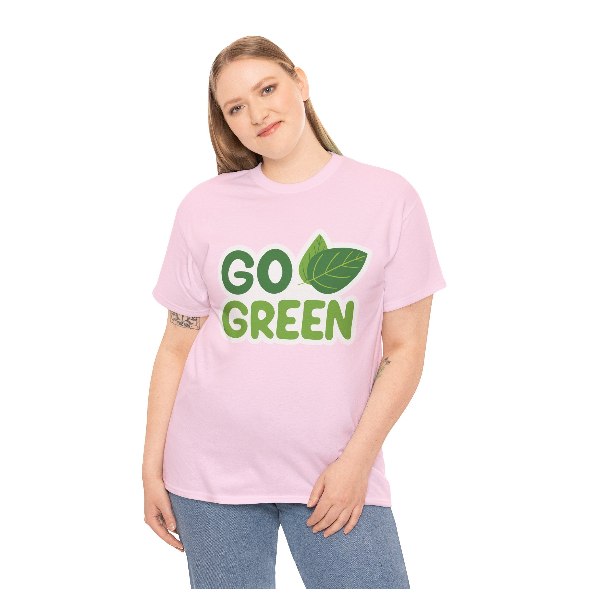 Earth Day Go Green T-Shirt: Eco-Friendly Tee for Environmental Enthusiasts