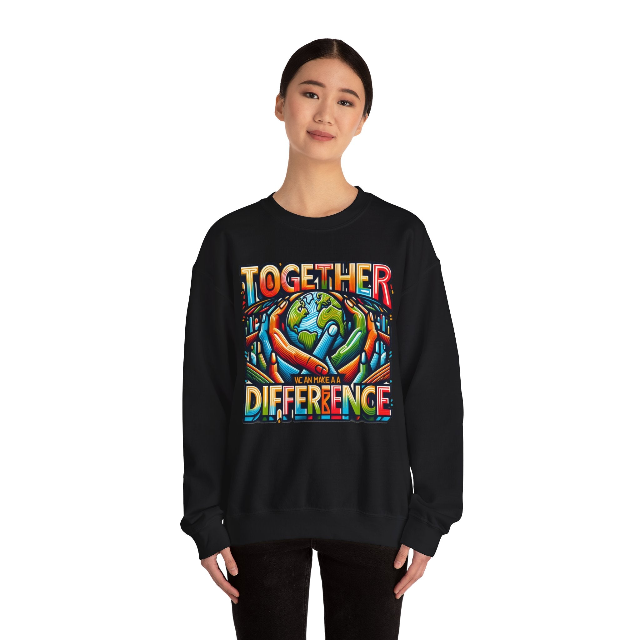 Unity in Action: Together We Make a Difference Sweatshirt