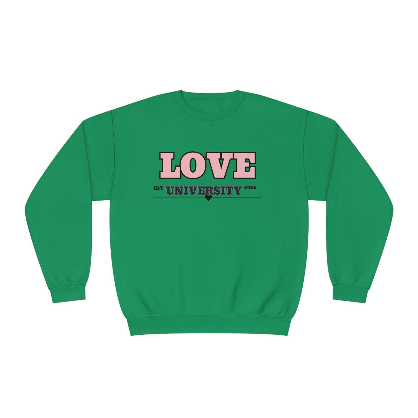 Love in University Valentine Sweatshirt - Cute & Cozy Crewneck for College Students