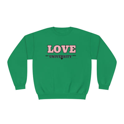 Love in University Valentine Sweatshirt - Cute & Cozy Crewneck for College Students