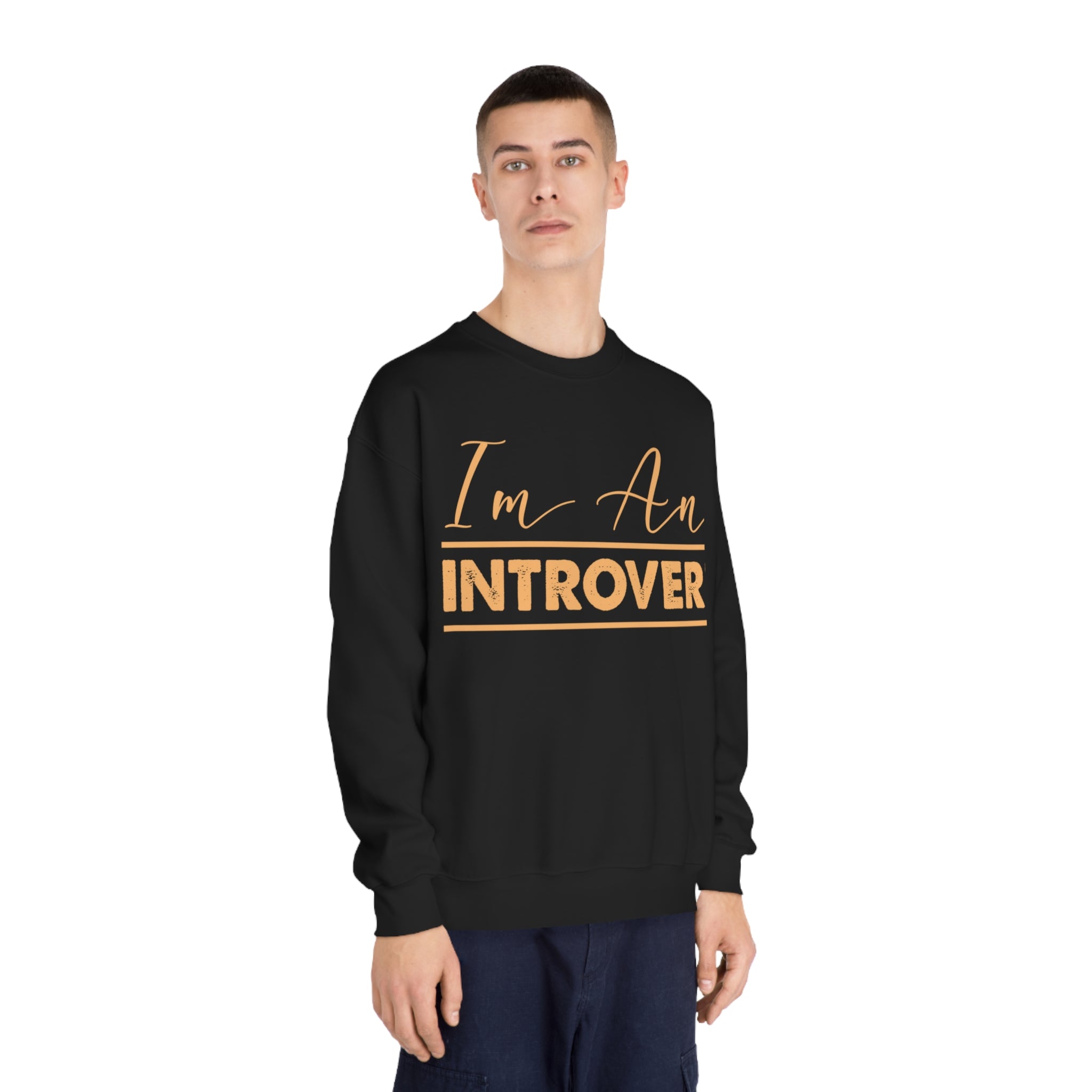 Cozy Introvert Vibes Sweatshirt - Comfortable Top for Quiet Souls