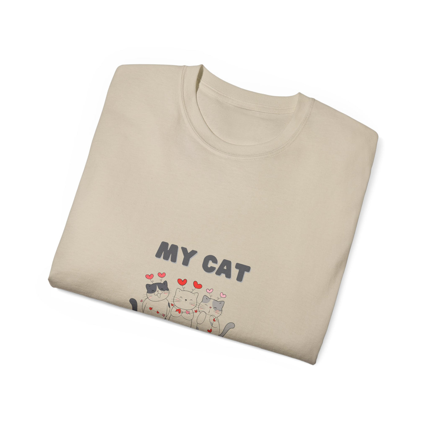 My Cat is My Valentine T-Shirt: Purrfect Valentine's Day Tee