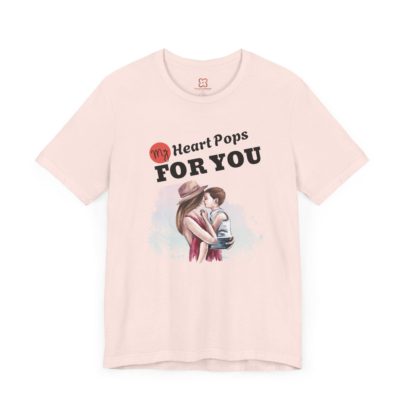 My Heart Pops for You Valentine's Day T-Shirt - Cute & Playful Graphic Tee