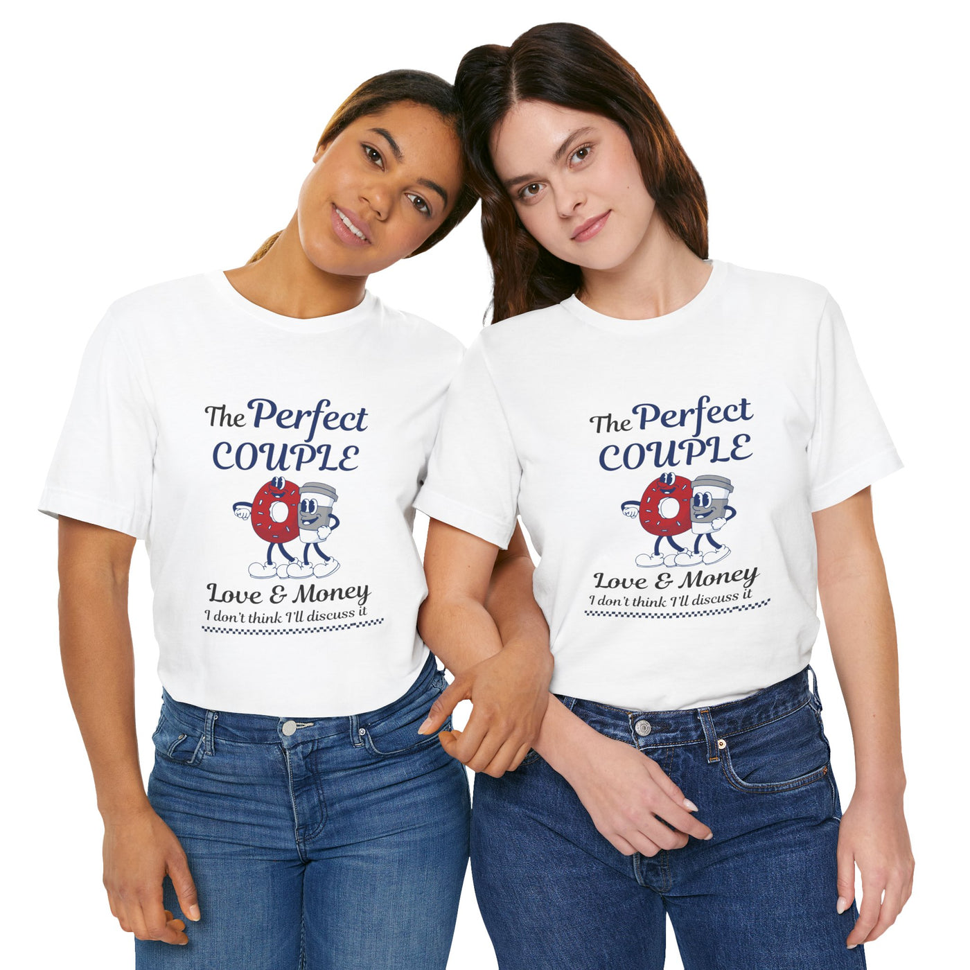 The Perfect Couple 'Love & Money' Valentine's Day T-Shirts - His & Hers Matching Set