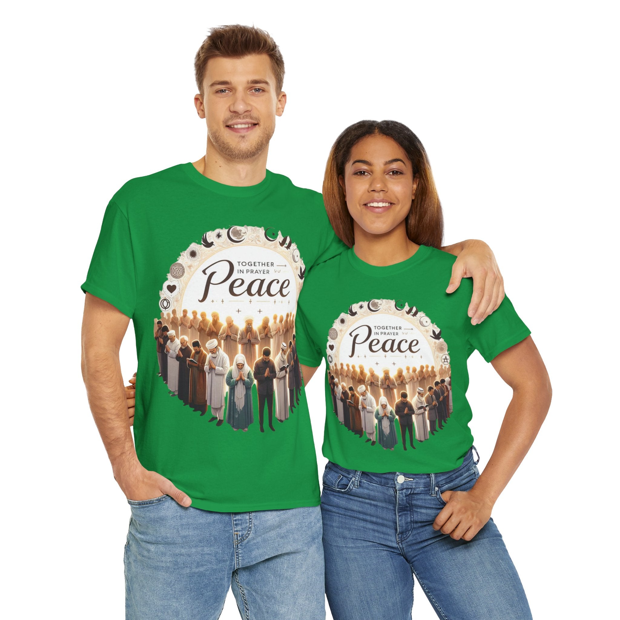 Empowerment Collection: 'Together for Peace' Unisex T-Shirt – Spread Unity and Harmony"