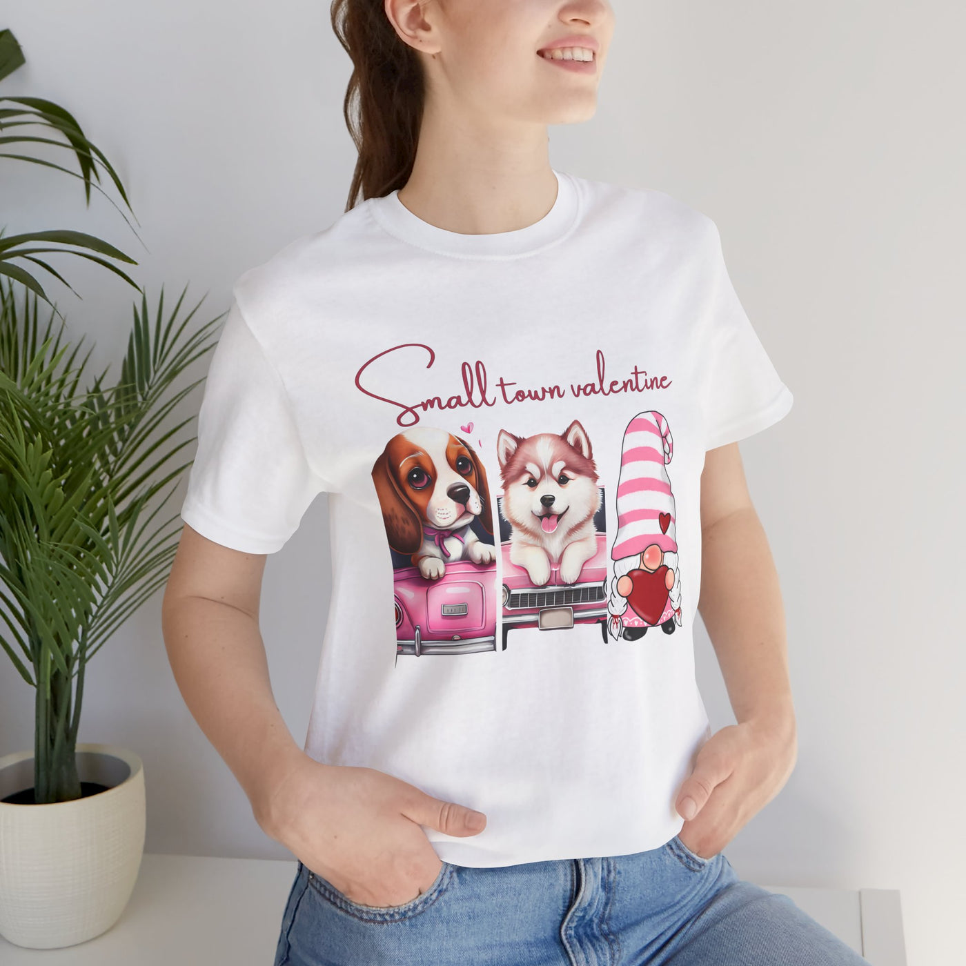 Small Town Valentine's Day T-Shirt - Celebrate Love in Your Community