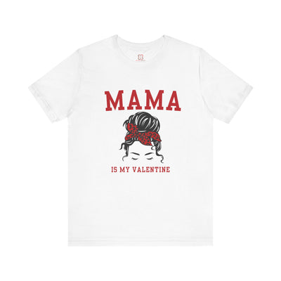 Mama is My Valentine Kids' T-Shirt - Cute & Adorable Valentine's Day Tee