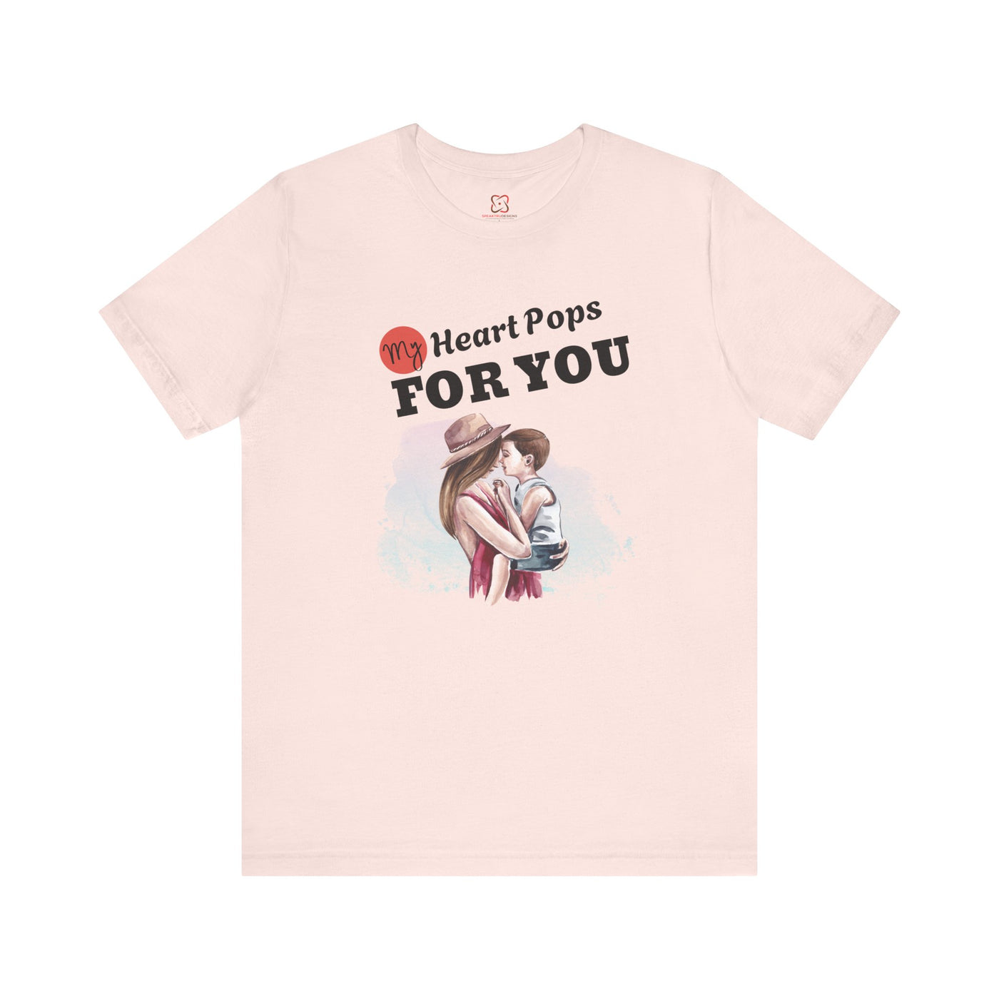 My Heart Pops for You Valentine's Day T-Shirt - Cute & Playful Graphic Tee