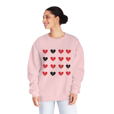 Broken Heart Valentine Sweatshirt - Funny Valentine's Day Gift for the Broken-Hearted