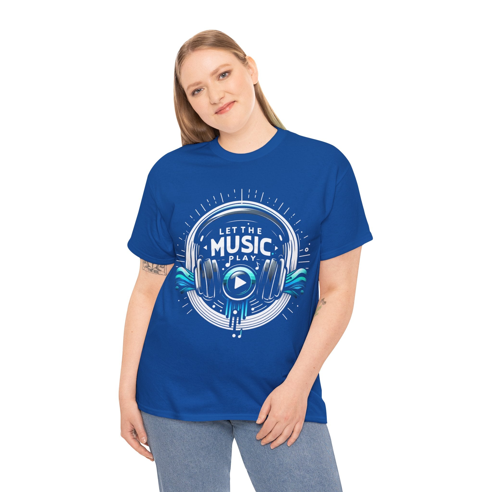 Melody in Motion: Let the Music Play T-Shirt - Unleash Your Rhythm