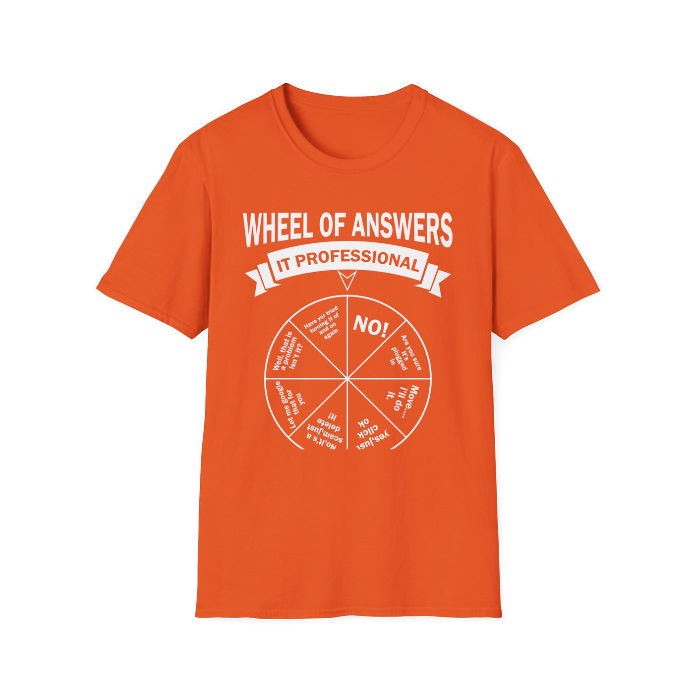 Professional 'Answer It' Tee: Vintage Inspired, Modern Style