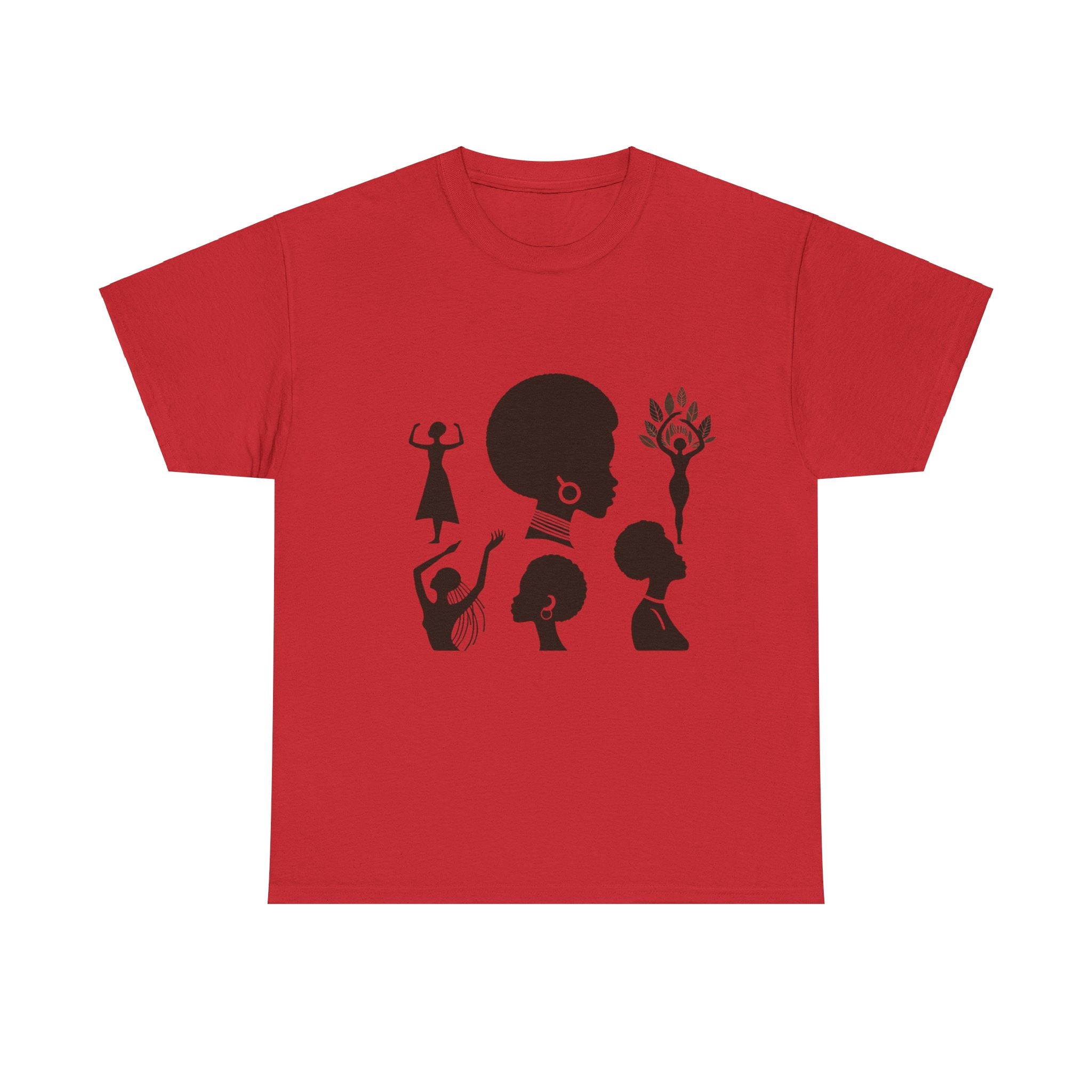 Illustrated Icon Women's Day T-shirt - Celebrate Feminine Strength & Resilience"