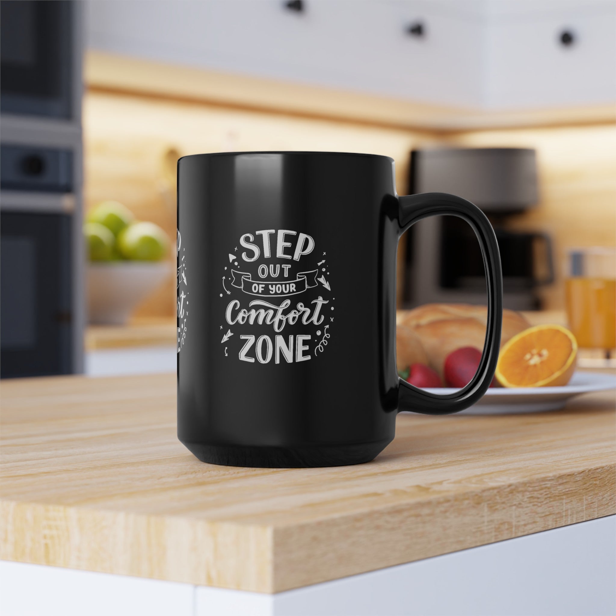 Step Out of Your Comfort Zone Mug for Bold Beginnings and Fearless Pursuits