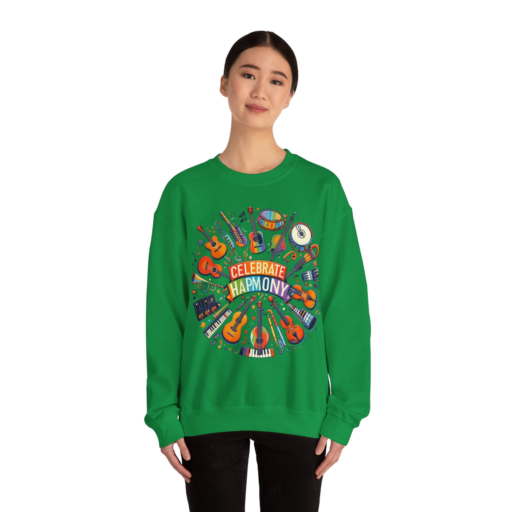 Celebrate Harmony Sweatshirt: Embrace Comfort and Style in Every Stitch