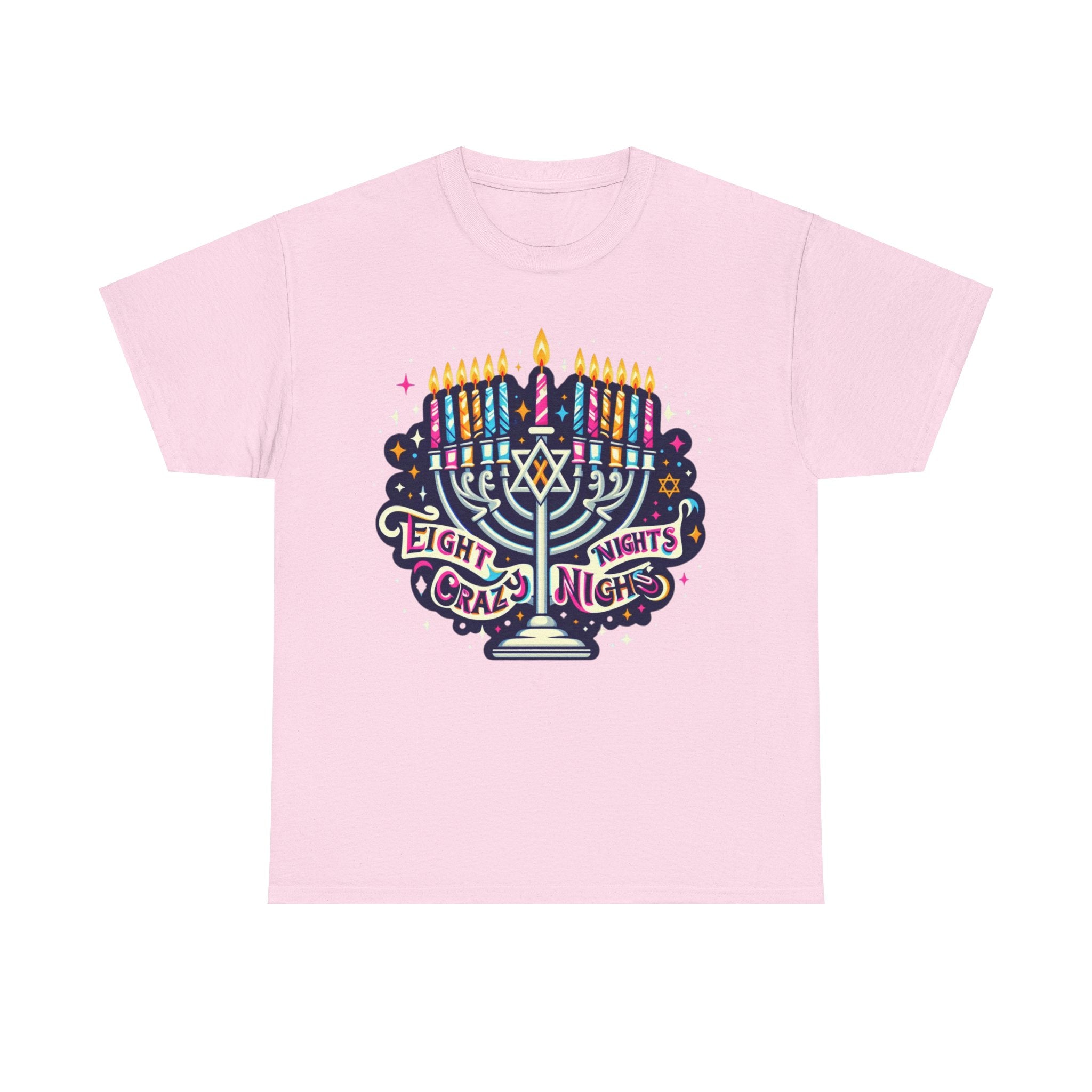 Eight Crazy Nights Hanukkah T-Shirt: Celebrate the Festival of Lights in Style