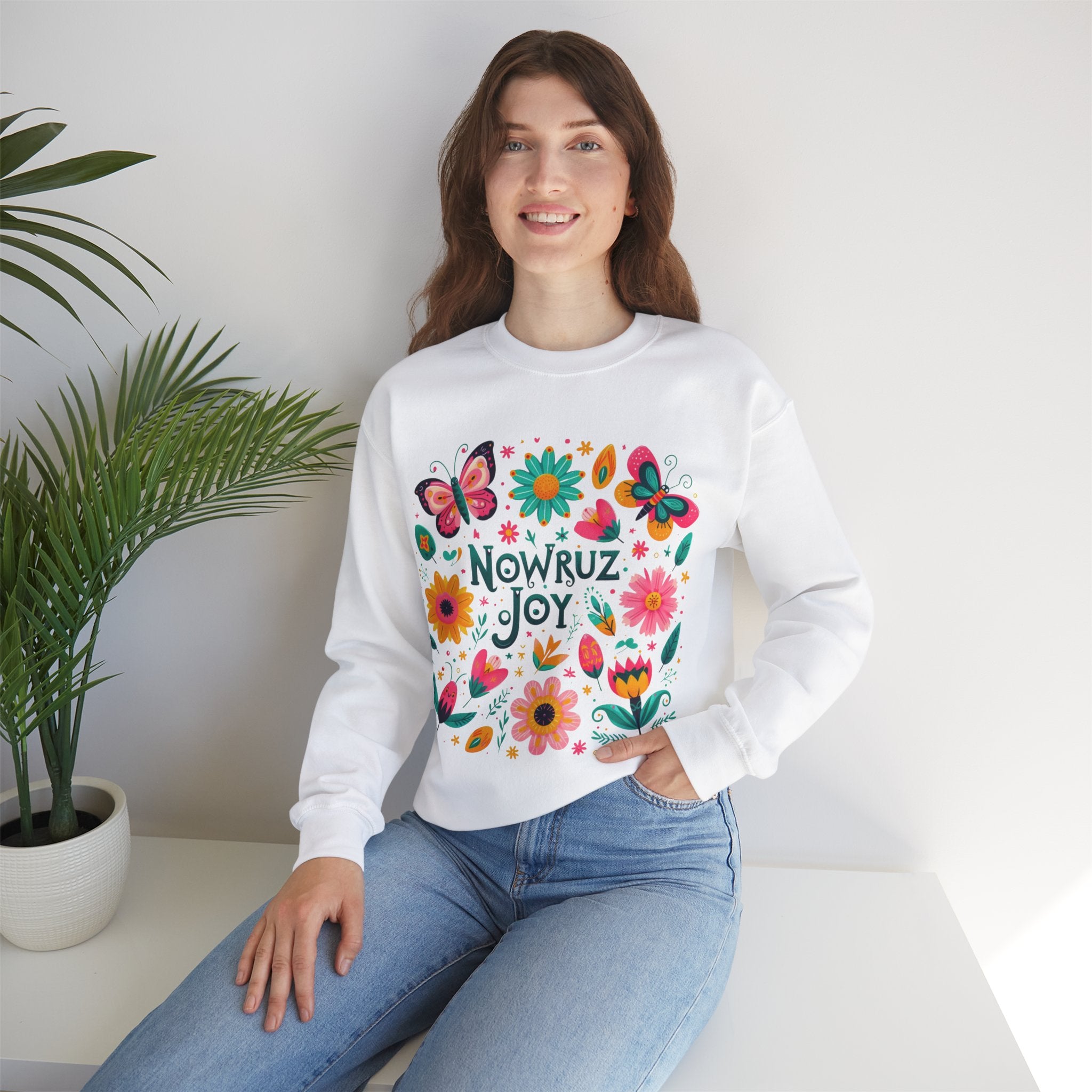 Nowruz Joy Sweatshirt: Celebrate Persian New Year in Style