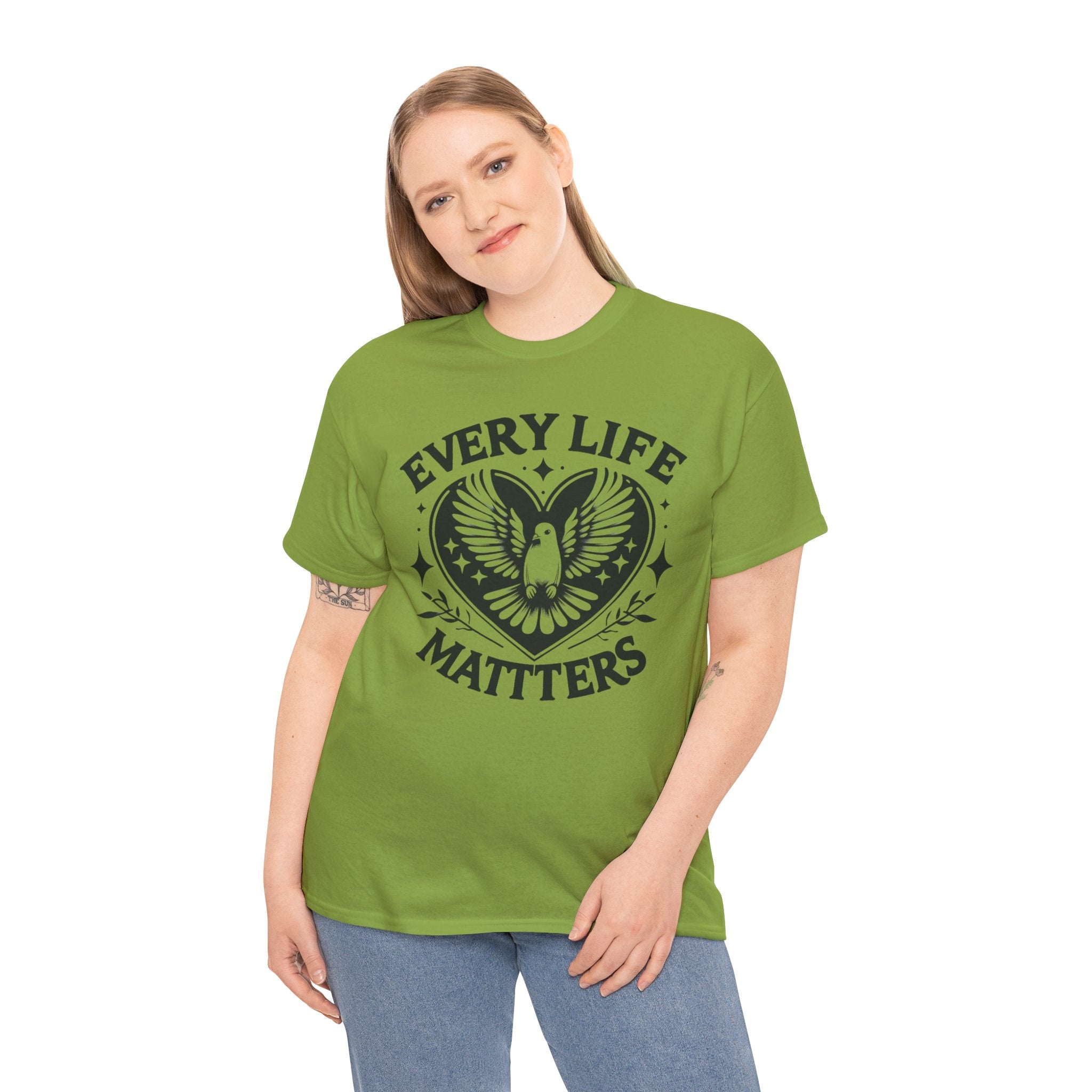 Every Life Matters' T-Shirt for Advocacy and Unity, Empowerment in Action