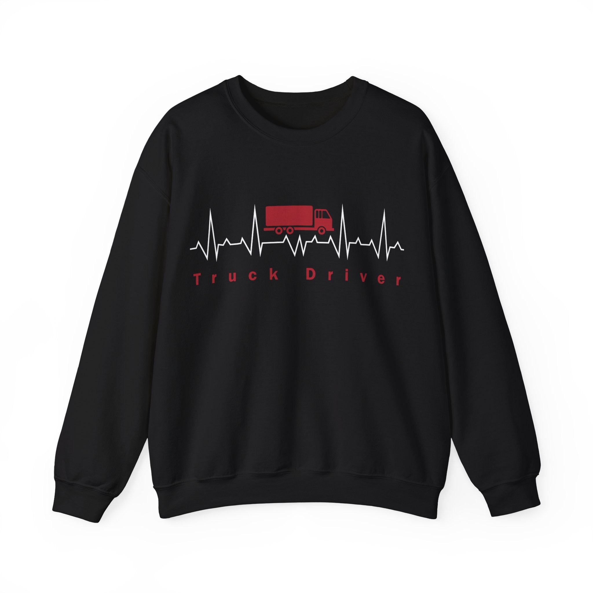 Cozy Truck Driver Sweatshirt for Men - Soft and Warm Pullover