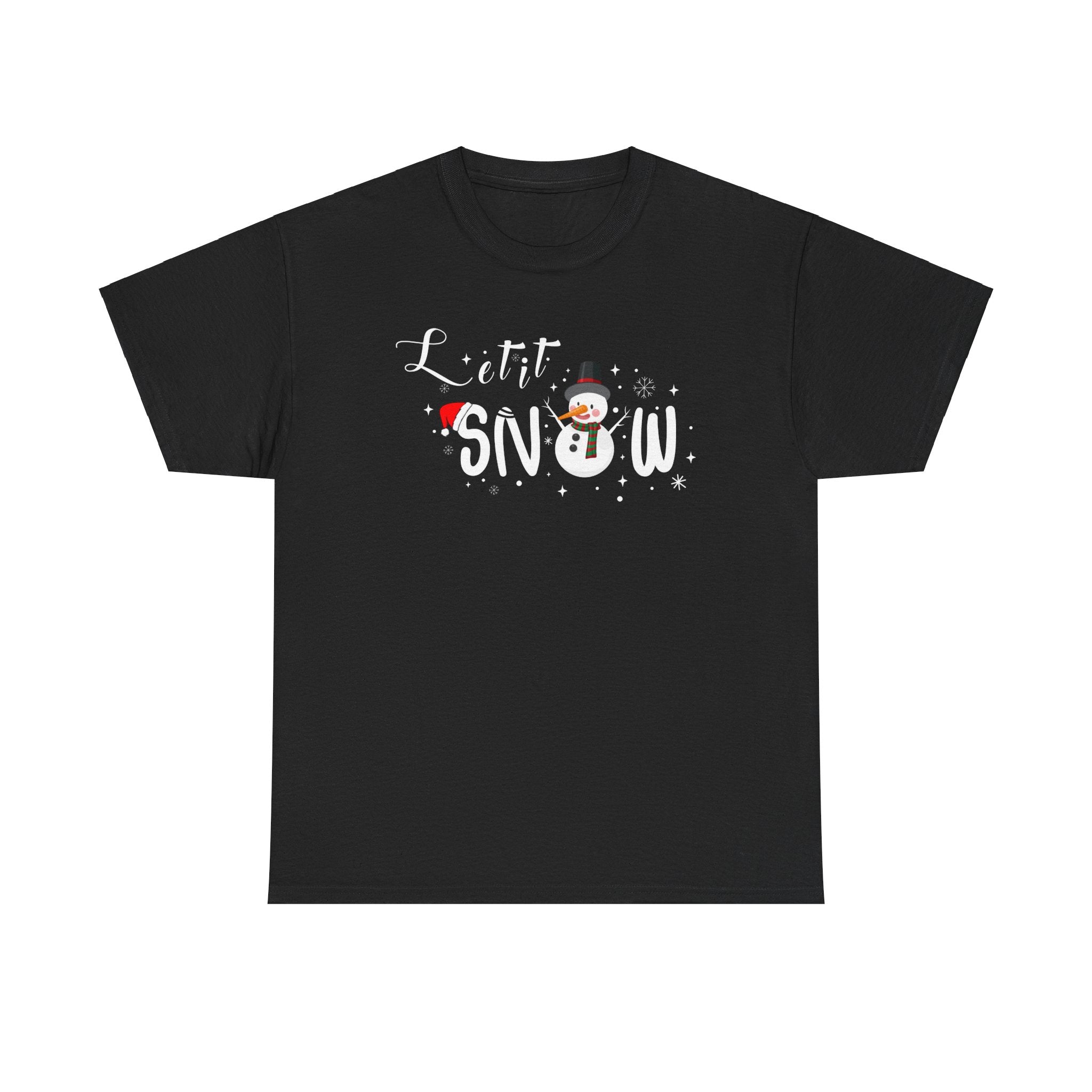 Let It Snow Graphic Tee: Embrace Winter Vibes in Style