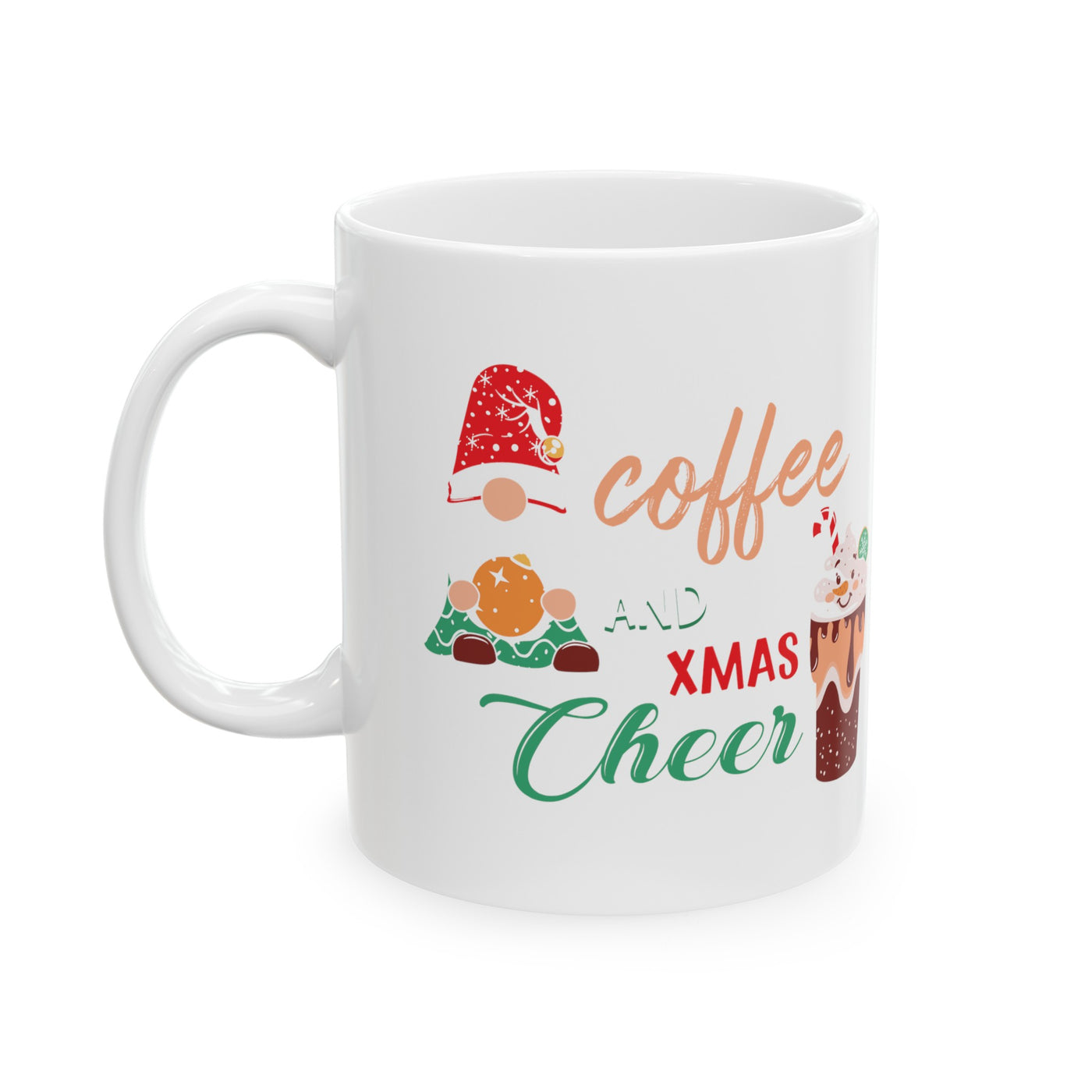 I Run on Coffee and Xmas Cheer Mug