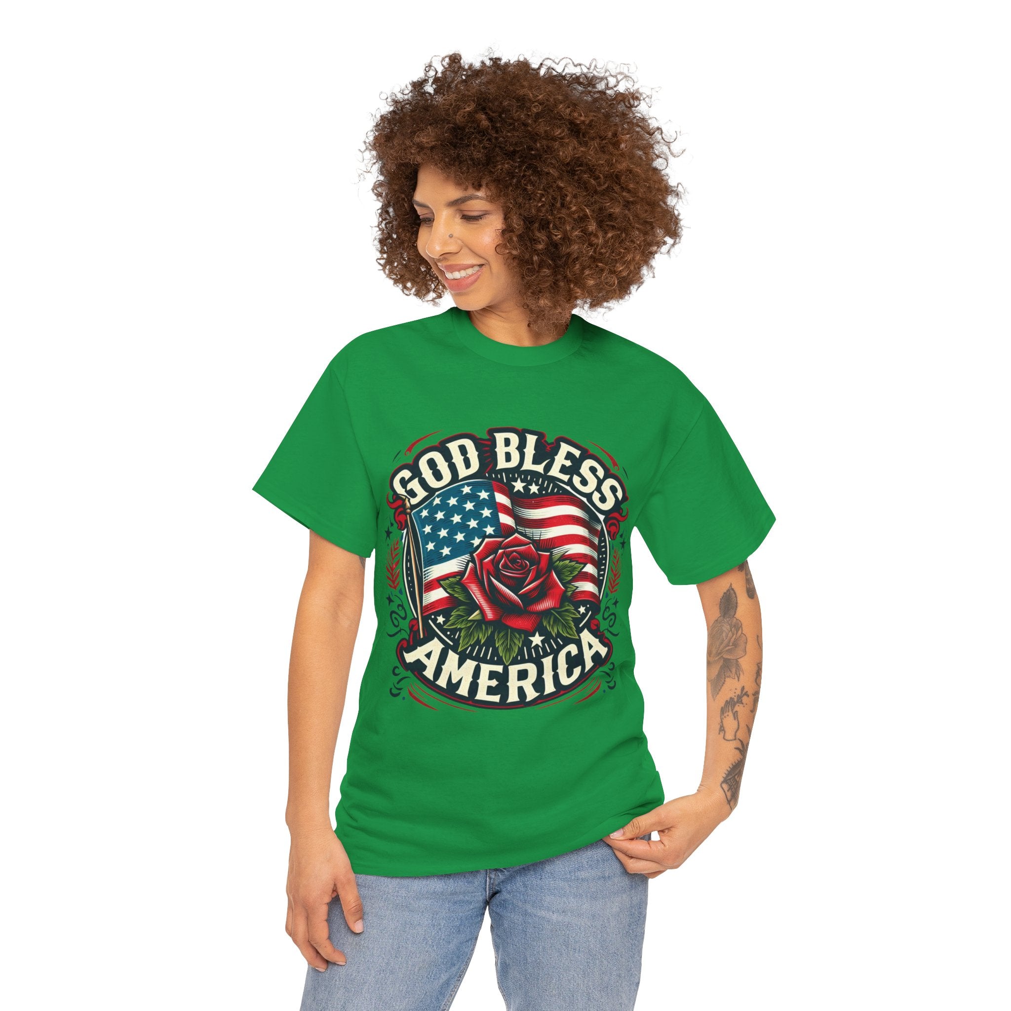 God Bless America T-Shirt: Patriotic Tee for Proud Americans