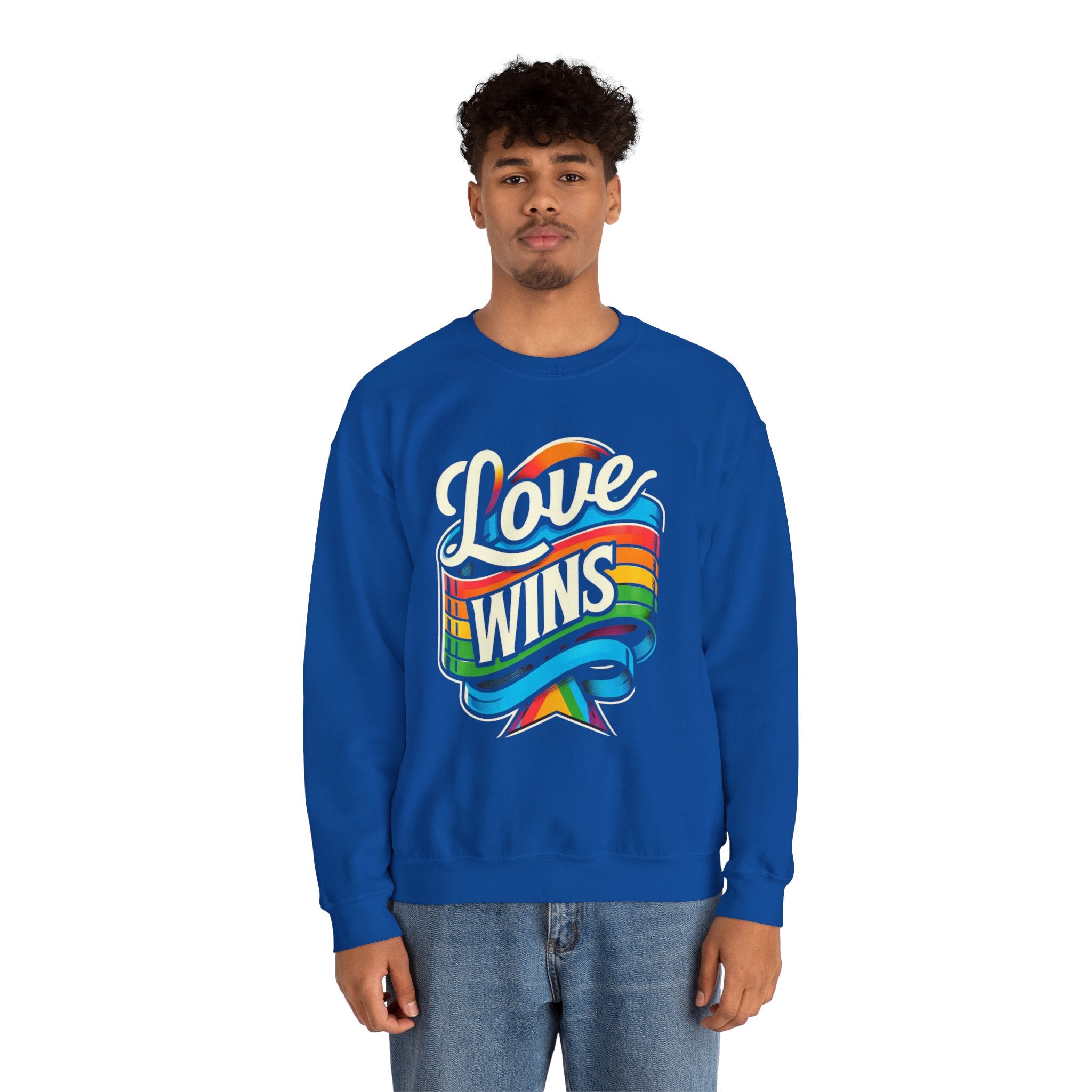 Love Wins Sweatshirt - Spread Love and Style with Our Trendy Statement Piece